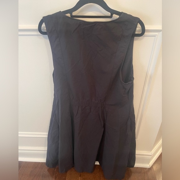 Women's Fit & Flare Mini Dress - A New Day™ Black 17 - Picture 3 of 3